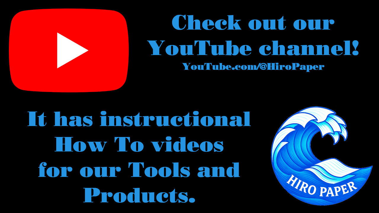 Hiro Paper YouTube